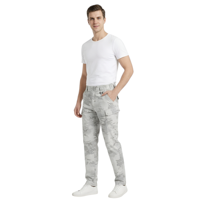 White Camouflage Trousers