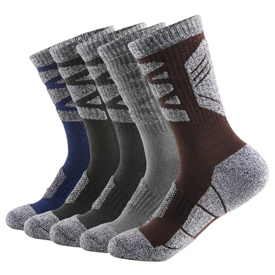 PACK DE 5 - Chaussettes randonnée coton