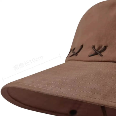 Packable bush hat