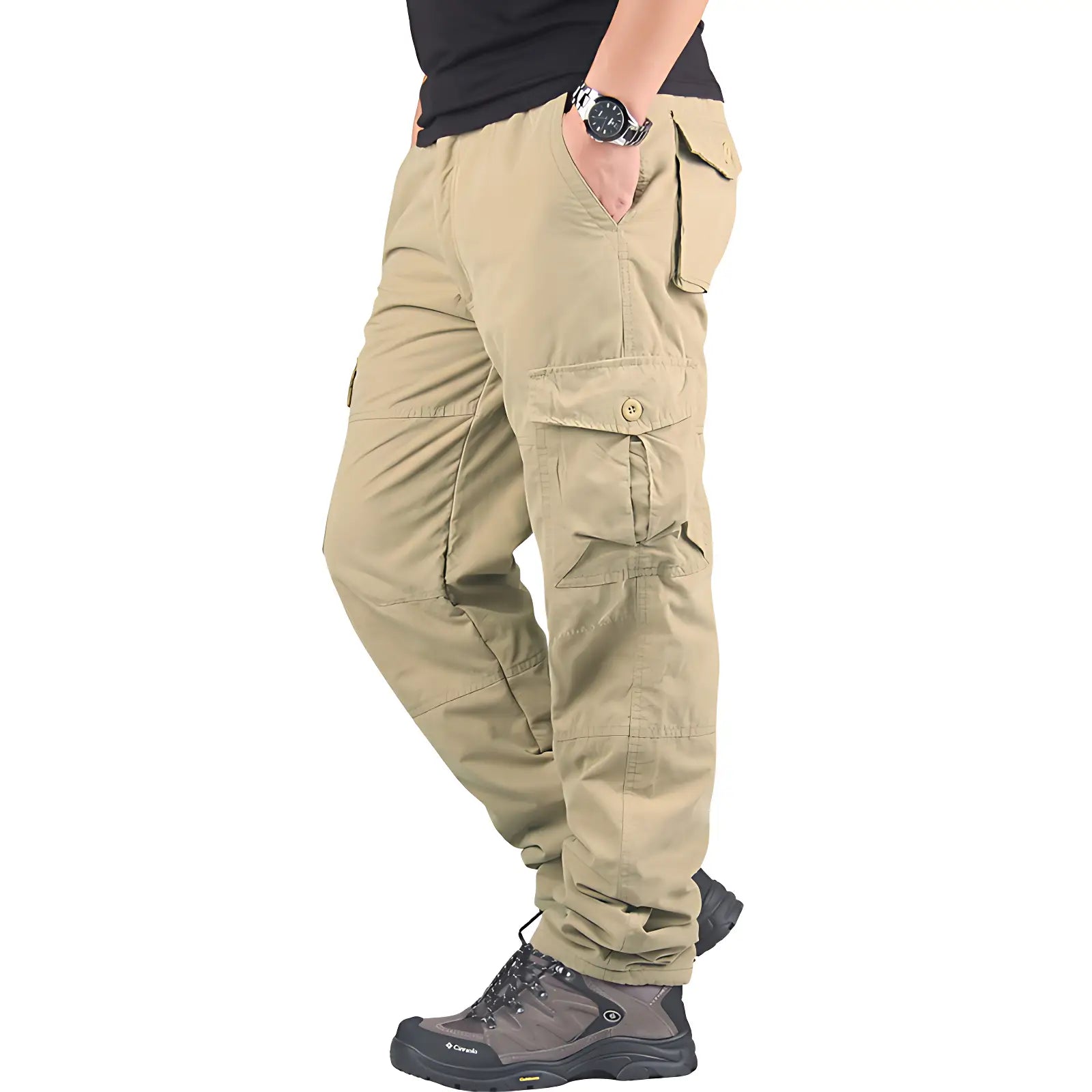 Pantalon cargo trekking