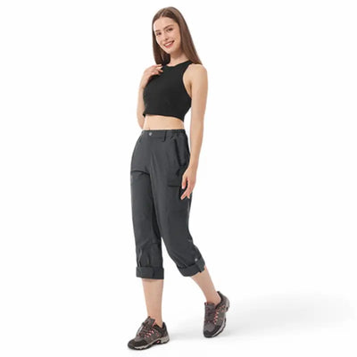 Pantalon de randonnée femme avec poches