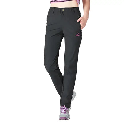Pantalon randonnée femme violet
