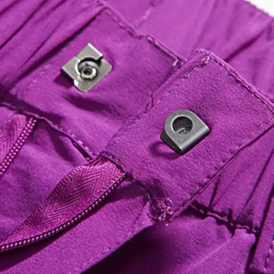 Pantalon randonnée femme violet