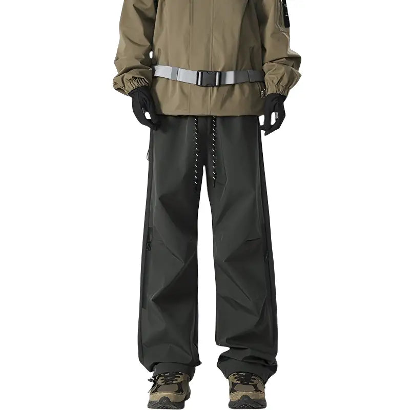 Pantalon trekking gris