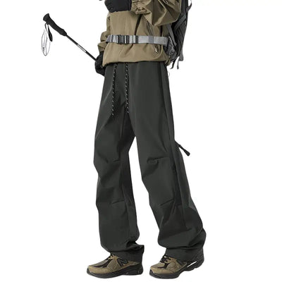 Pantalon trekking gris