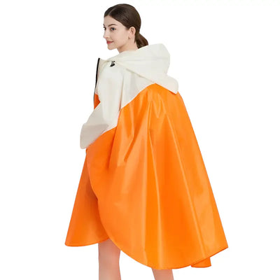 Poncho de pluie femme coupe-vent