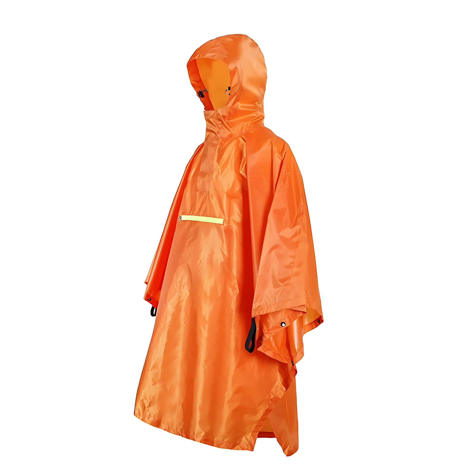 Mens Rain Poncho with Hood