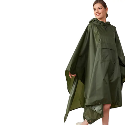 Poncho sans manche randonnée