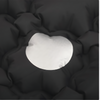 Reflective sleeping mat inflatable
