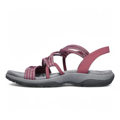 Sandales randonnée femme rose