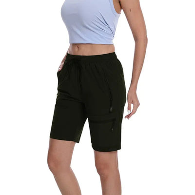 Short de randonnée sportif femme