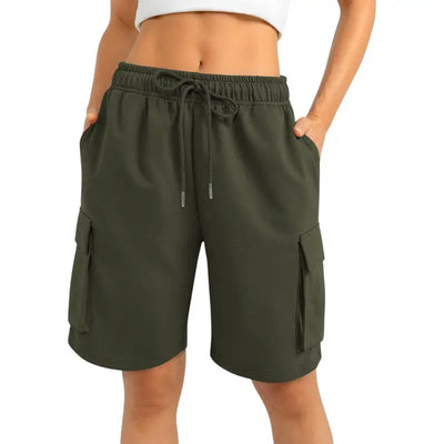 Short randonnée coton femme