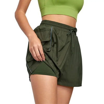 Short randonnée femme avec poches