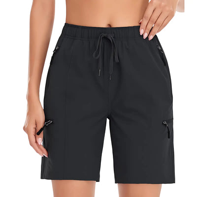 Short randonnée femme kaki