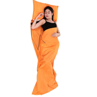 Sleeping bag liner for summer