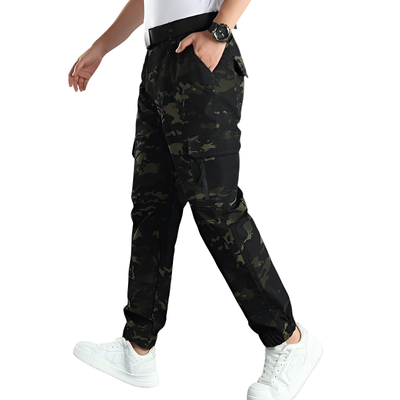 Straight leg army cargo pants