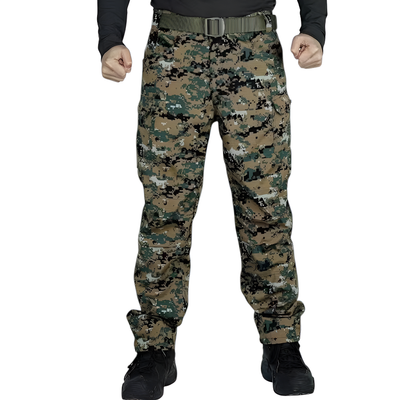 Tactical camo cargo pants