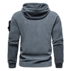 Tactical hoodie with velcro