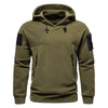 Tactical hoodie with velcro