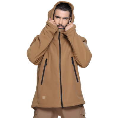 tactical outdoor hoodie zip up