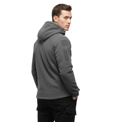 tactical outdoor hoodie zip up