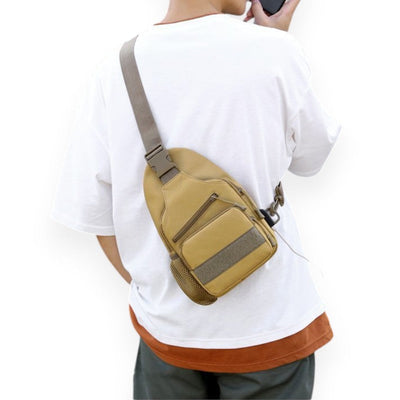 Tactical single strap sling bag