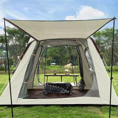 Tente camping ouverture automatique