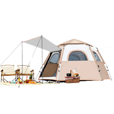 Tente camping ouverture automatique