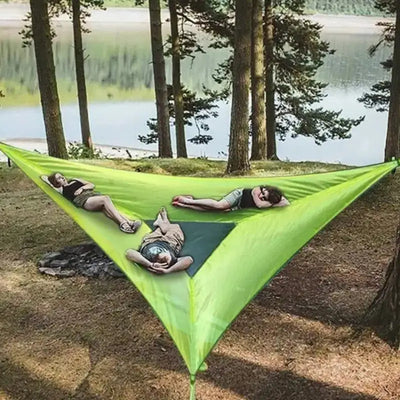 Triangle aerien hamac