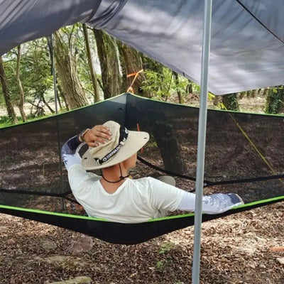 Triangle aerien hamac