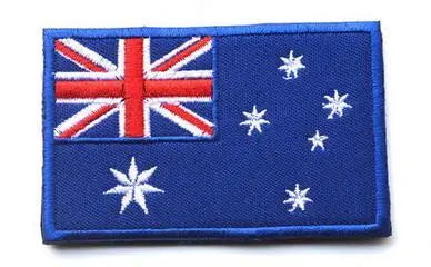 Velcro flag patches
