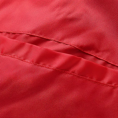 Veste chauffante 11 zones noire et rouge avec double commande