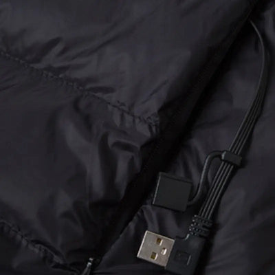 Veste chauffante électrique homme