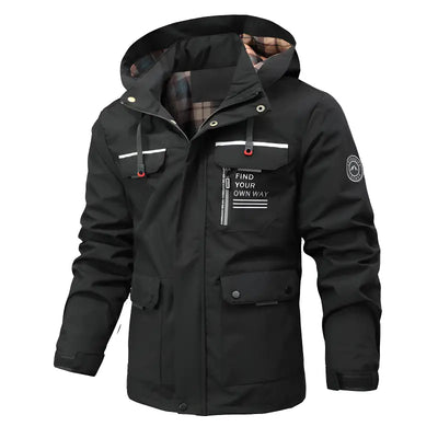 Veste multi poches randonnée homme