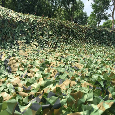 Waterproof camouflage netting