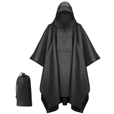 waterproof multi purpose rain poncho