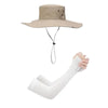 Wide brim bush hat