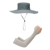 Wide brim bush hat