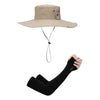 Wide brim bush hat
