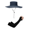 Wide brim bush hat