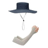 Wide brim bush hat