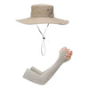 Wide brim bush hat
