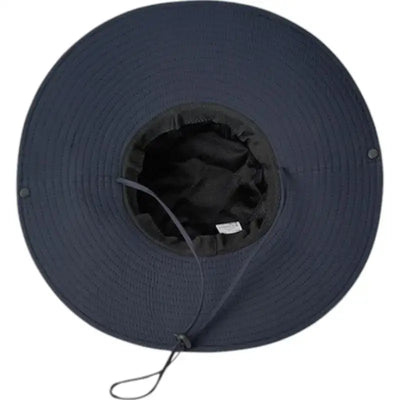 Wide brim bush hat