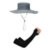 Wide brim bush hat