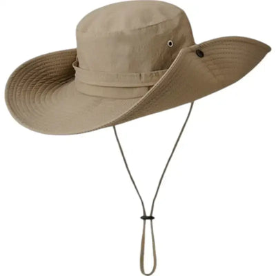 Wide brim bush hat