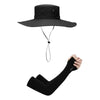 Wide brim bush hat