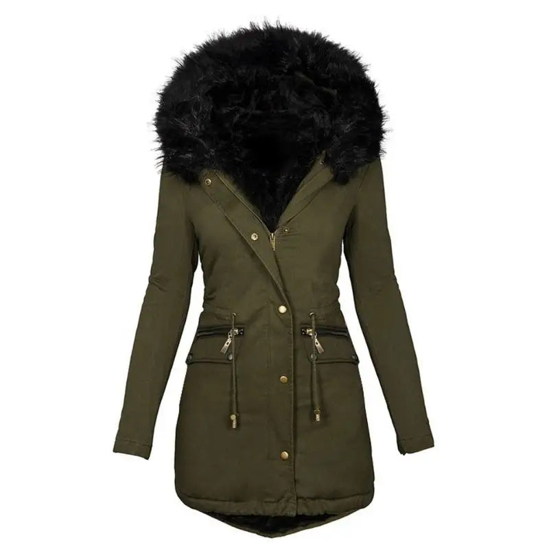 Women's Army Parka Coat