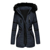 Womens Hooded Army Parka Coat